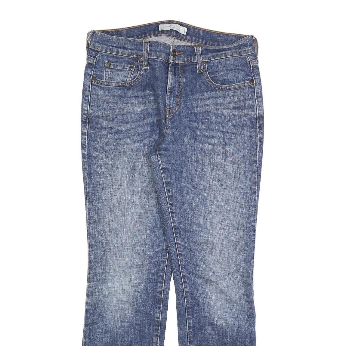 LEVI'S 505 Womens Jeans Blue Regular Straight Denim Medium W30 L30 Classic Fit