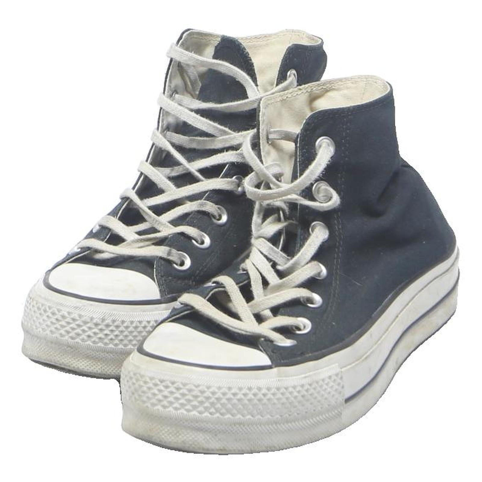 CONVERSE Chuck Taylor All Star Womens High Top Trainers Canvas Black UK 5.5