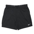 NIKE Mens Black Casual Polyester Blend Sports Shorts XL W34 Lightweight Comfort