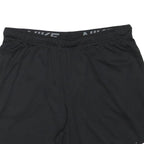 NIKE Mens Black Casual Polyester Blend Sports Shorts XL W34 Lightweight Comfort