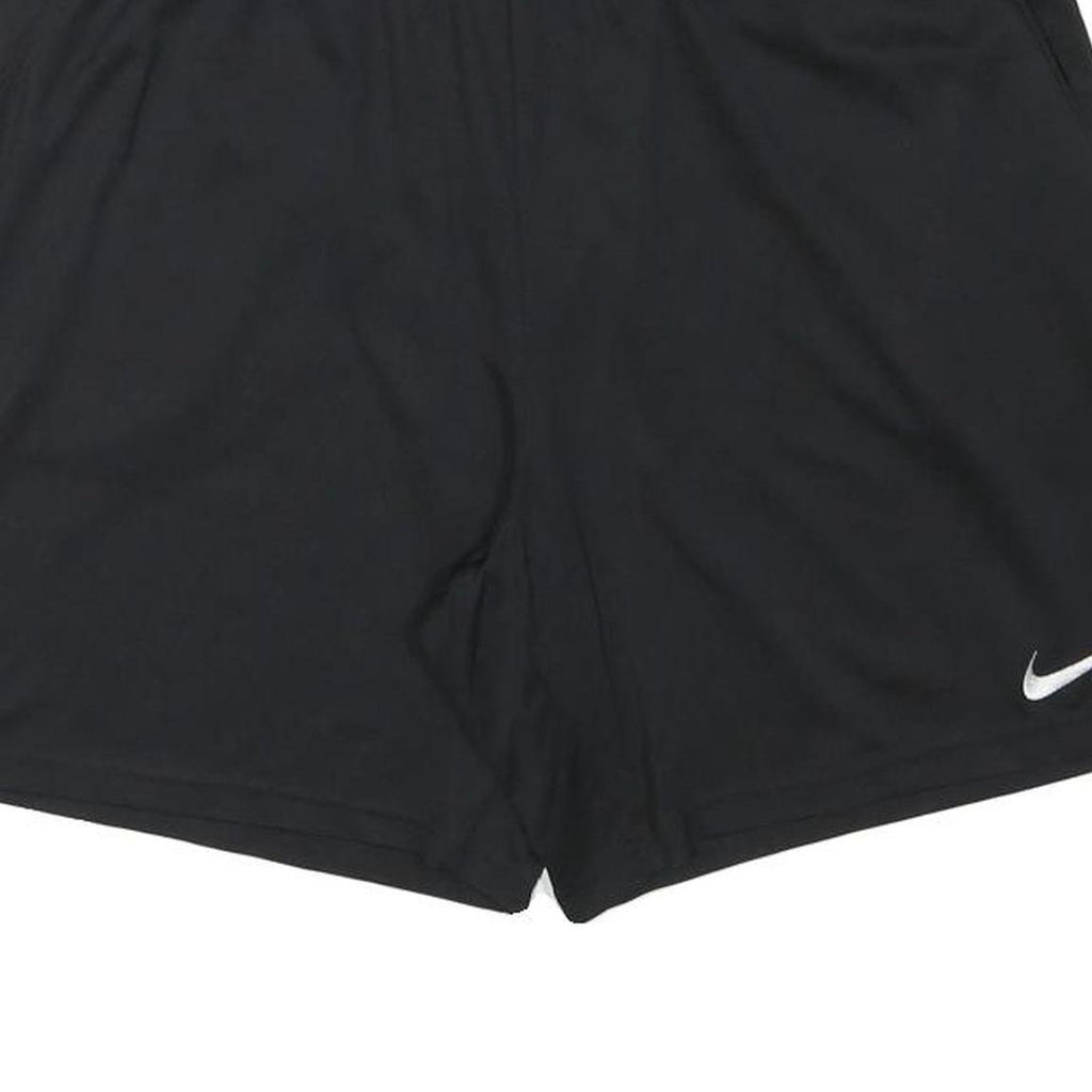 NIKE Mens Black Casual Polyester Blend Sports Shorts XL W34 Lightweight Comfort