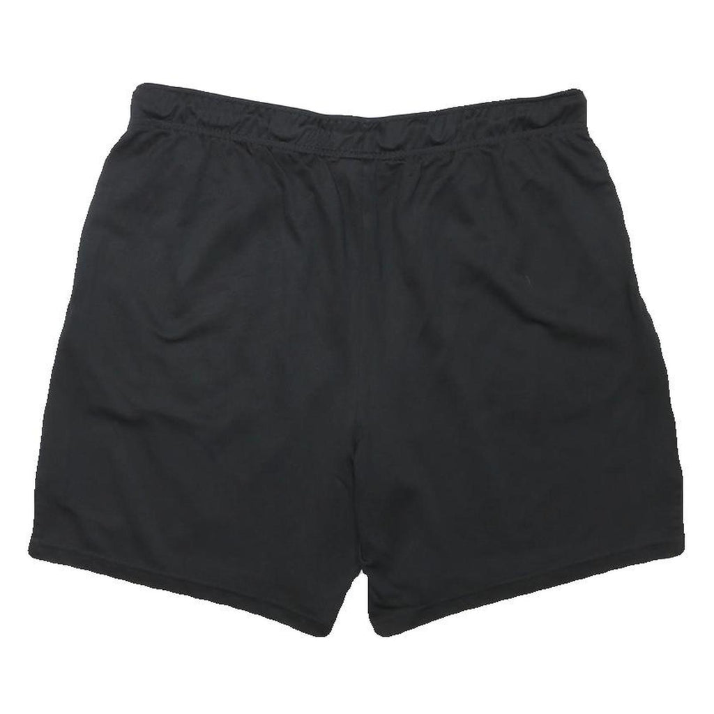 NIKE Mens Black Casual Polyester Blend Sports Shorts XL W34 Lightweight Comfort