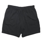 NIKE Mens Black Casual Polyester Blend Sports Shorts XL W34 Lightweight Comfort