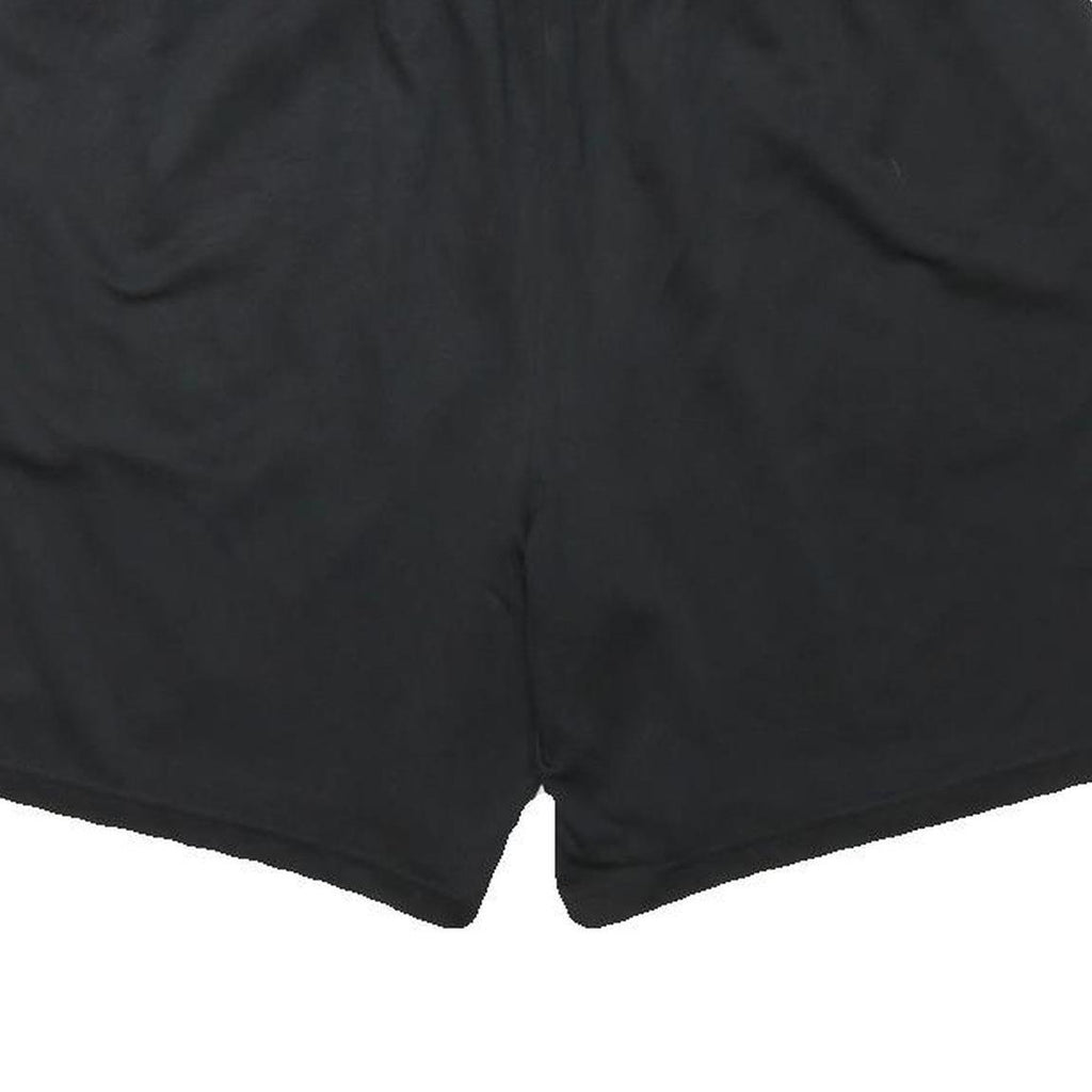 NIKE Mens Black Casual Polyester Blend Sports Shorts XL W34 Lightweight Comfort