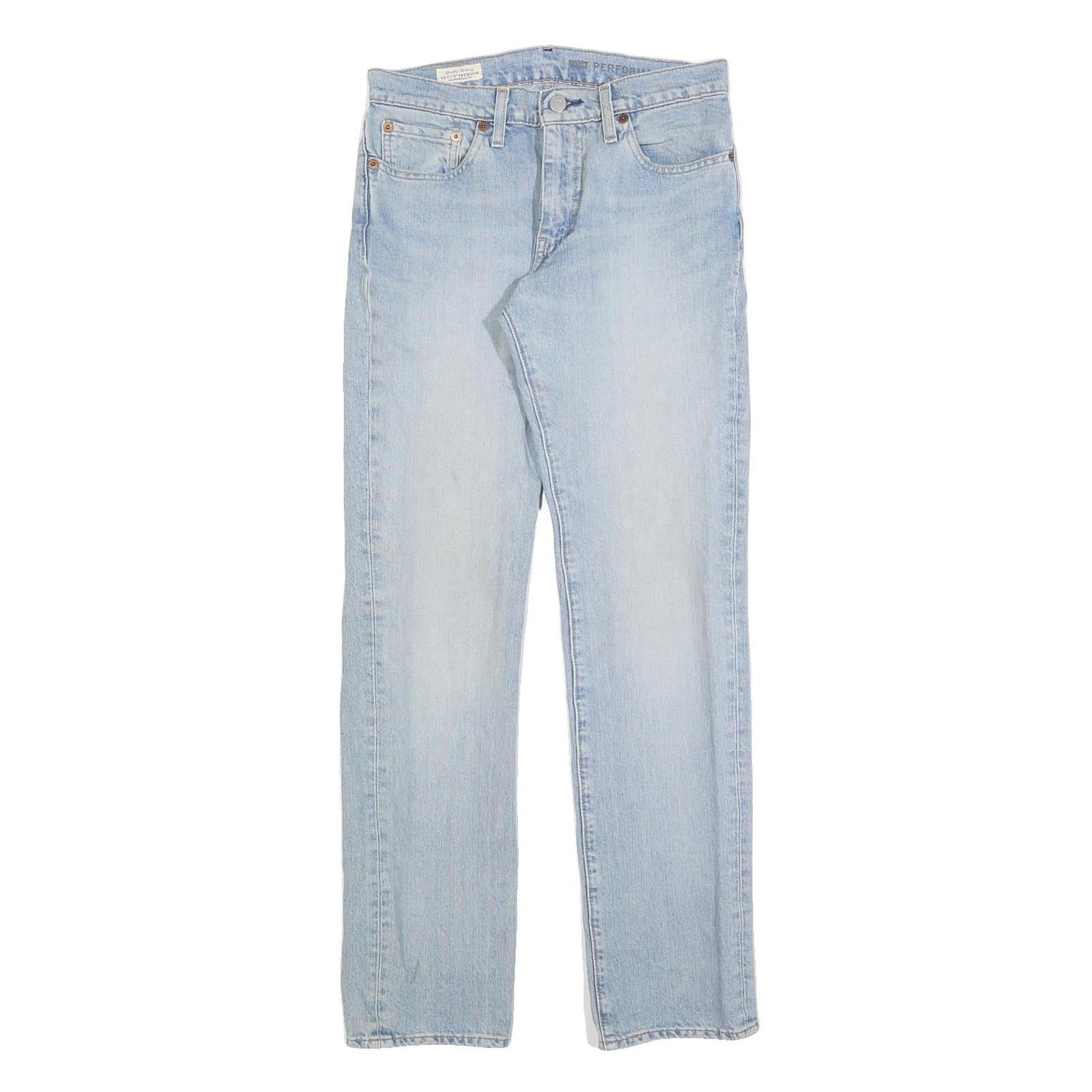 LEVI'S 511 BIG E Mens Jeans Blue Slim Skinny Denim Light W29 L32 Classic Fit