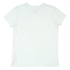 UNDER ARMOUR Womens White Crew Neck Short Sleeve T-Shirt M Cotton Blend Logo