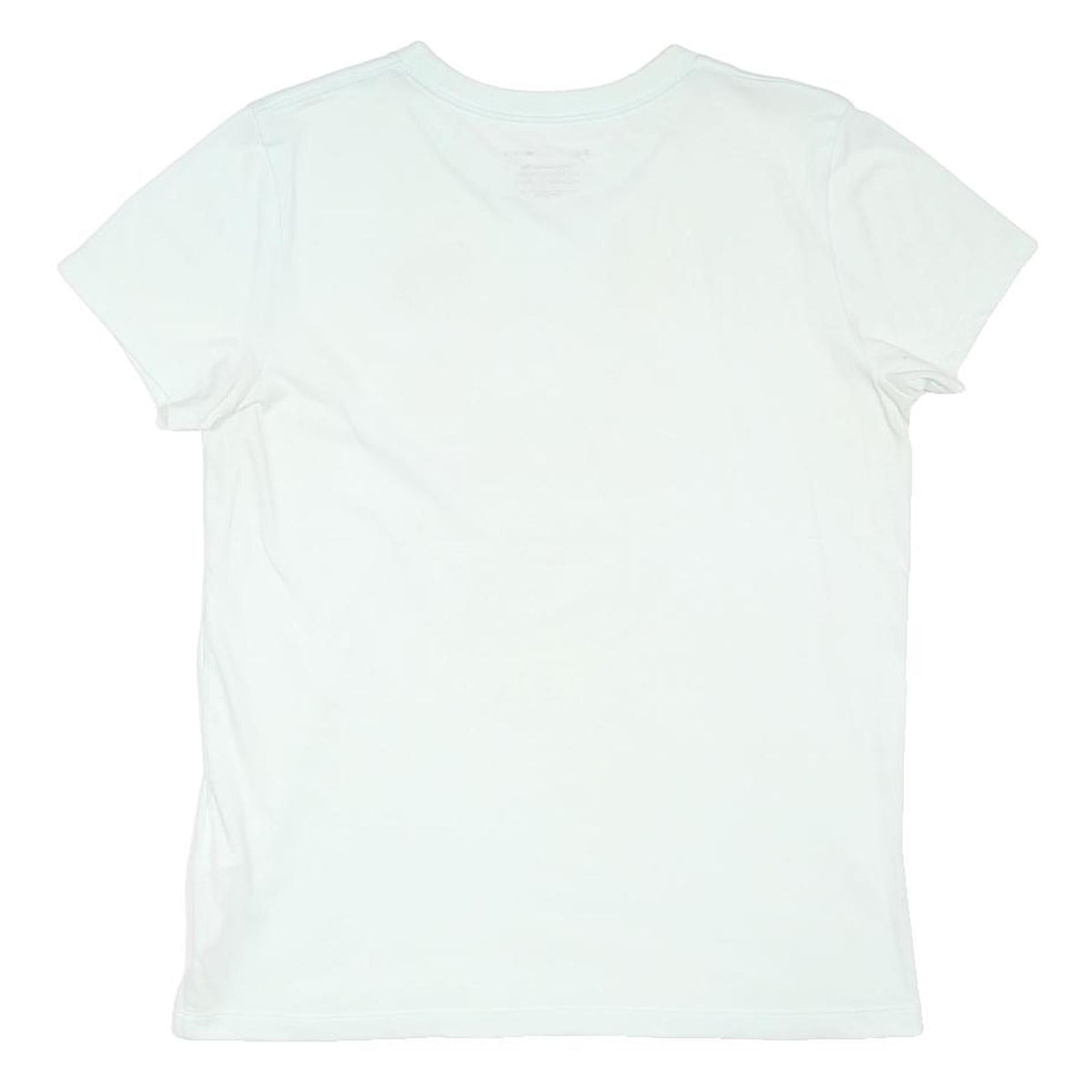 UNDER ARMOUR Womens White Crew Neck Short Sleeve T-Shirt M Cotton Blend Logo