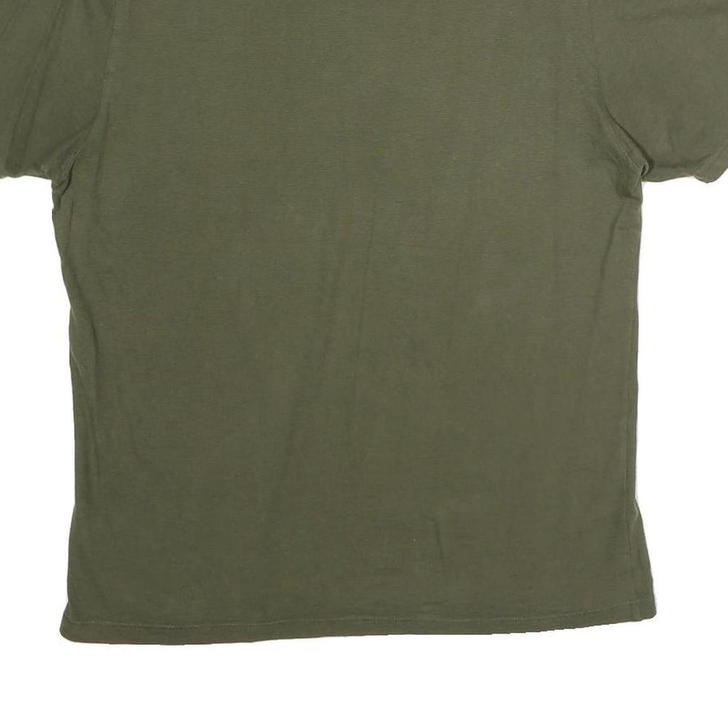 PENDLETON Mens Green & Grey Plain Pocket T-Shirt S Short Sleeve Crew Neck Cotton