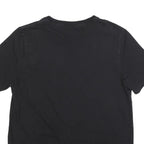 PUMA Mens Black L Graphic T-Shirt Short Sleeve Crew Neck Cotton Blend