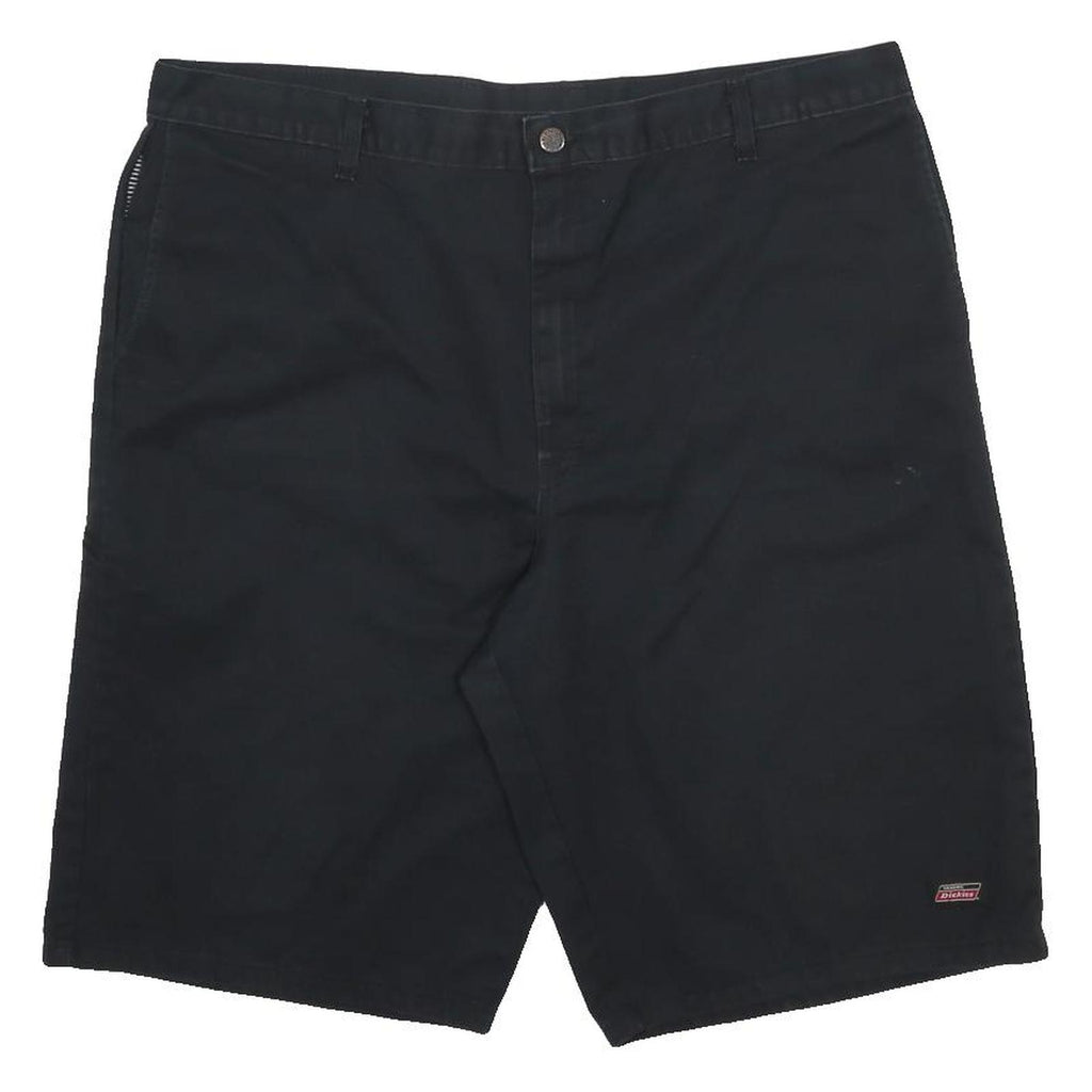 DICKIES Mens Black Casual Cotton Blend Shorts 2XL W42 Workwear Pockets