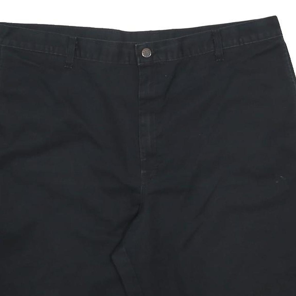 DICKIES Mens Black Casual Cotton Blend Shorts 2XL W42 Workwear Pockets