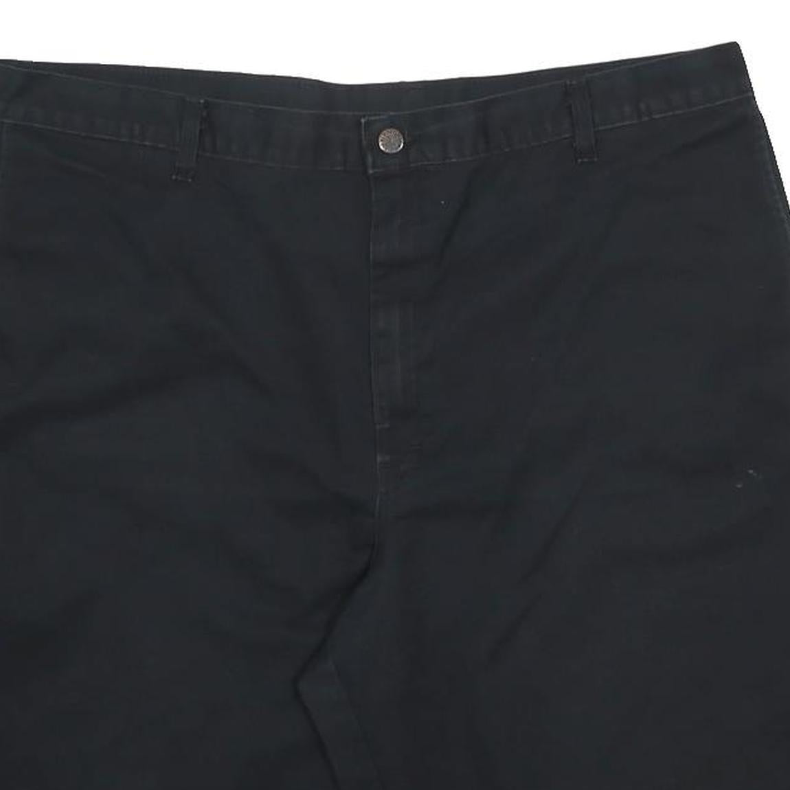 DICKIES Mens Black Casual Cotton Blend Shorts 2XL W42 Workwear Pockets