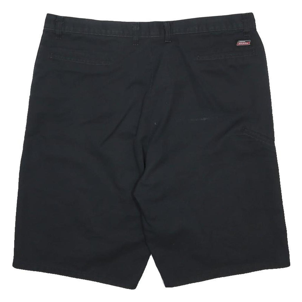 DICKIES Mens Black Casual Cotton Blend Shorts 2XL W42 Workwear Pockets
