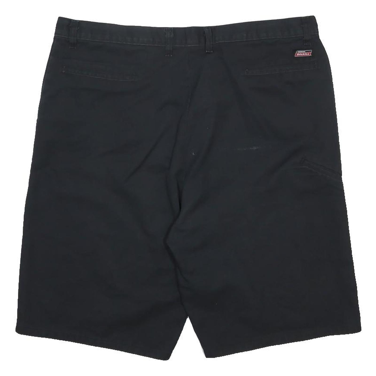 DICKIES Mens Black Casual Cotton Blend Shorts 2XL W42 Workwear Pockets