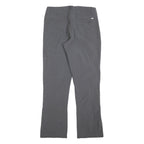 THE NORTH FACE Womens Grey Regular Straight Trousers W32 L32 Outdoor Zip Pockets