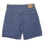 LEVI'S Mens Denim Blue Casual Shorts XL W38 Cotton Blend Relaxed Fit