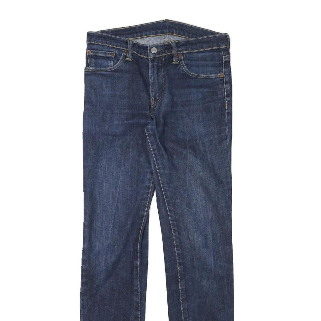 LEVI'S Mens Slim Blue Denim Jeans Zip W29 L32 Classic Stylish Comfortable