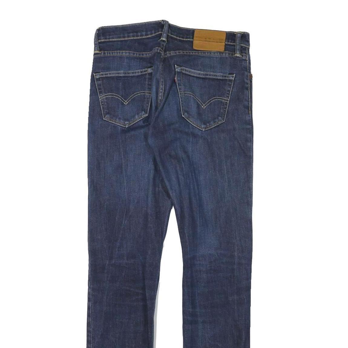 LEVI'S Mens Slim Blue Denim Jeans Zip W29 L32 Classic Stylish Comfortable