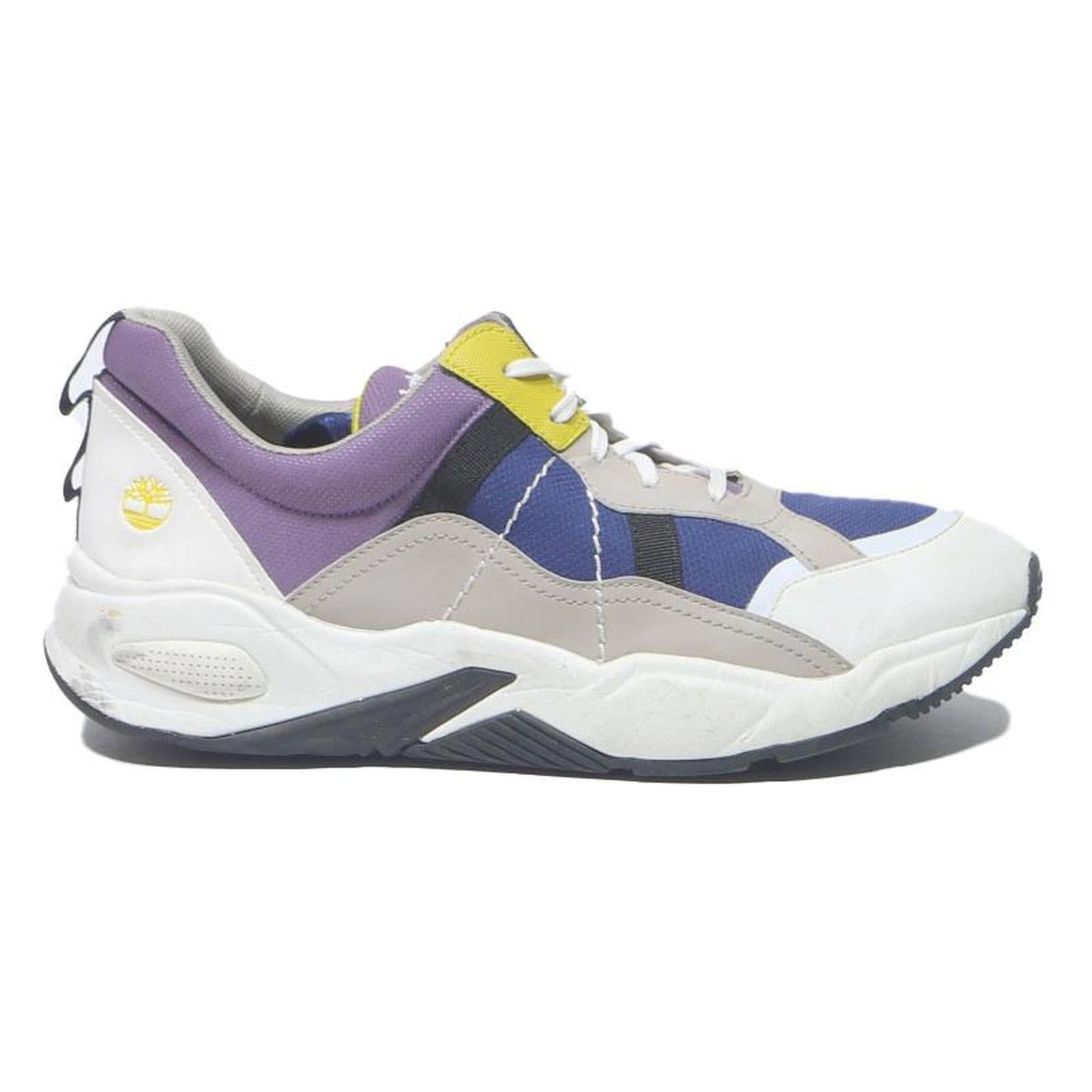TIMBERLAND Women's Mainview Chunky Trainers Lace-Up Synthetic UK 6.5 Blue Purple
