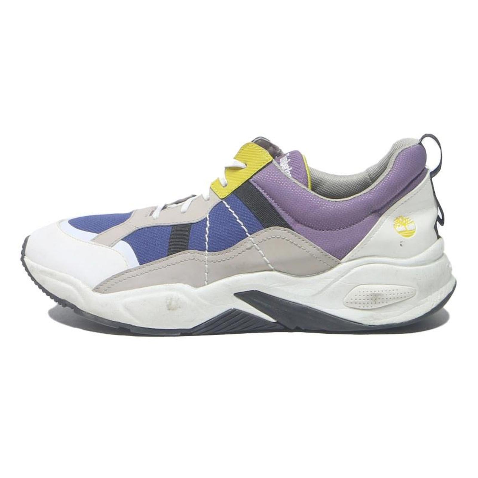 TIMBERLAND Women's Mainview Chunky Trainers Lace-Up Synthetic UK 6.5 Blue Purple