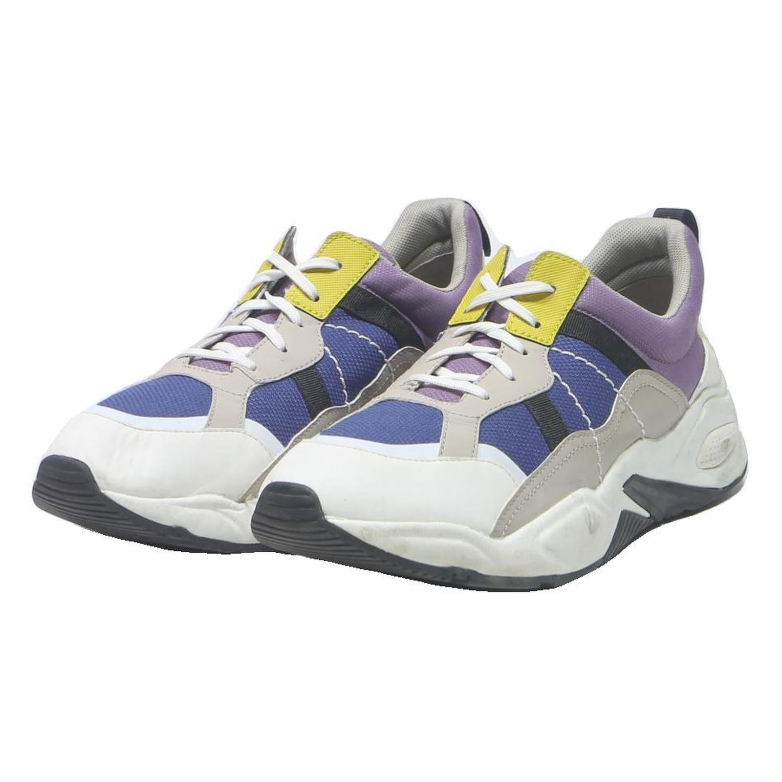 TIMBERLAND Women's Mainview Chunky Trainers Lace-Up Synthetic UK 6.5 Blue Purple
