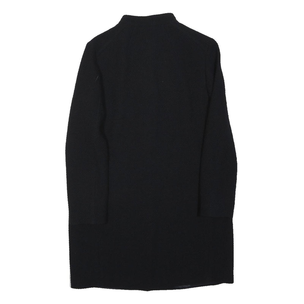 BOGNER Womens Black Classic Jacket M Cotton Blend Button Plain Elegant Outerwear