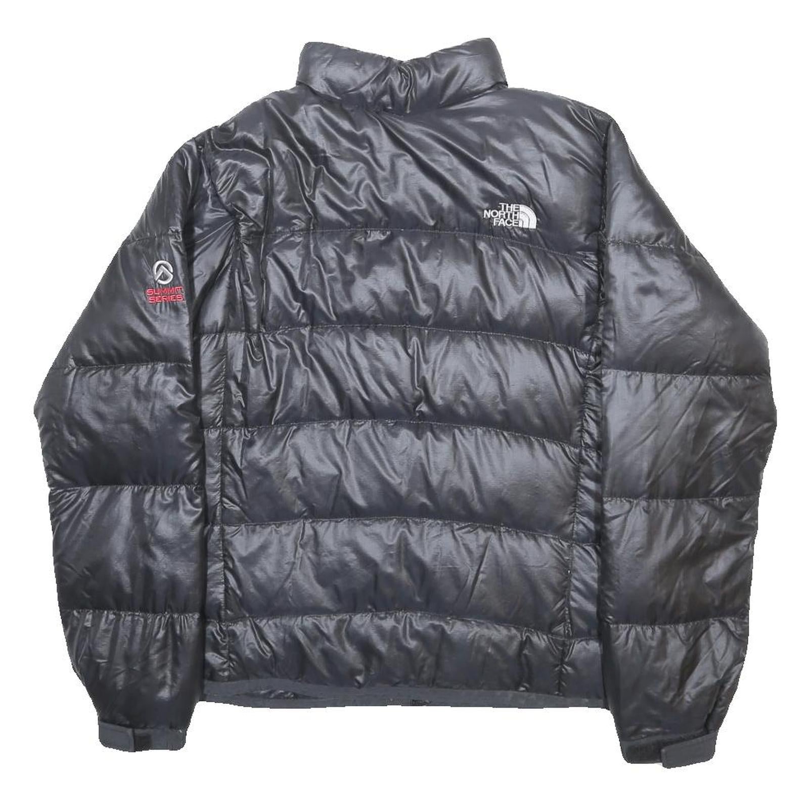 THE NORTH FACE Mens Black Summit Series Jacket XS Synthetic Zip Outdoor Winter