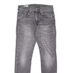 LEVI'S 519 BIG E Jeans Mens Grey Slim Skinny Stone Wash W30 L30