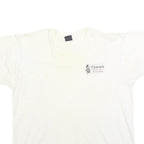 SCREEN STARS BEST Mens White T-Shirt XL Short Sleeve Crew Neck Dewars Graphic