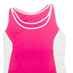 GIORDANA Womens Sports Vest Pink Sleeveless M