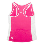GIORDANA Womens Sports Vest Pink Sleeveless M