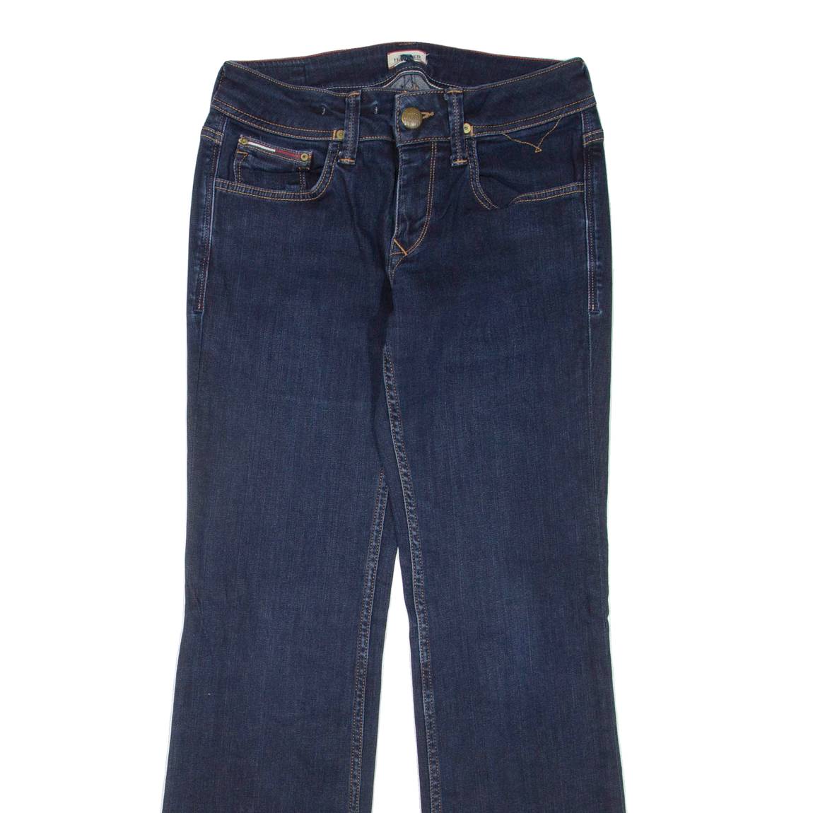 HILFIGER DENIM Womens Jeans Blue Regular Bootcut W29 L30