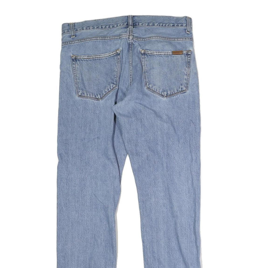 CARHARTT Mens Regular Fit Blue Denim Jeans W34 L32 Button Closure Classic Style