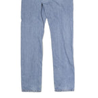 CARHARTT Mens Regular Fit Blue Denim Jeans W34 L32 Button Closure Classic Style