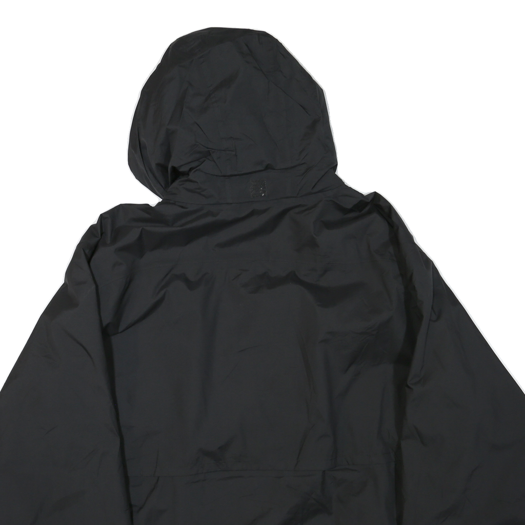 ADIDAS Mens Black Track Jacket 2XL Polyester Blend Hooded Zip Casual Sportswear