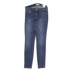 GUESS Mens Jeans Blue Slim Skinny Denim Medium W28 L29 Stylish Zip Closure