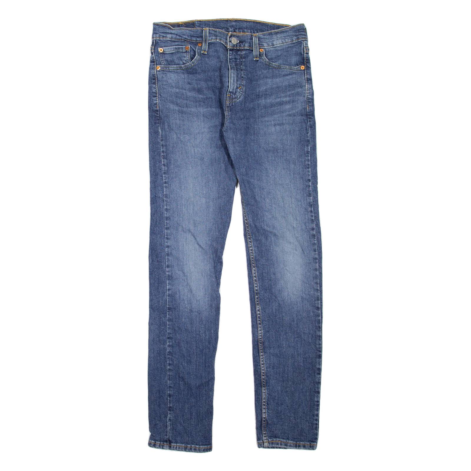 LEVI'S 510 Jeans Mens Blue Slim Skinny Stone Wash W30 L32