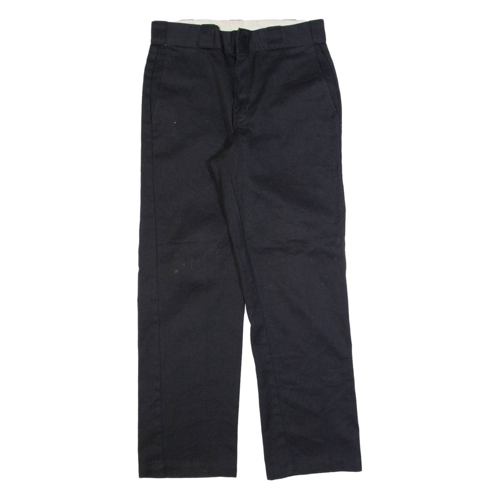 DICKIES Workwear Mens Trousers Black Regular Straight W30 L30