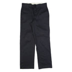 DICKIES Workwear Mens Trousers Black Regular Straight W30 L30