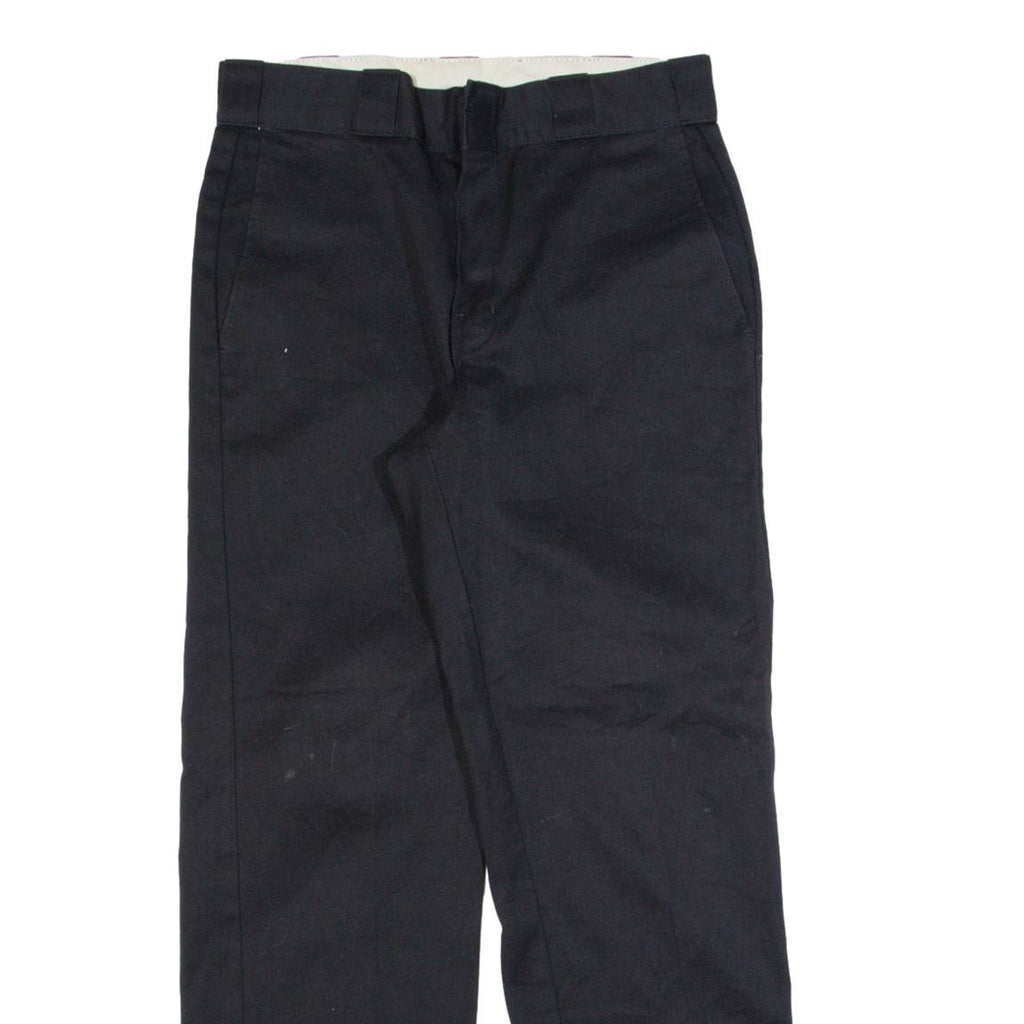 DICKIES Workwear Mens Trousers Black Regular Straight W30 L30