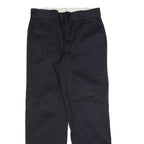 DICKIES Workwear Mens Trousers Black Regular Straight W30 L30