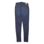 LEVI'S 535 Womens Jeans Blue Slim Skinny Denim Medium W24 L29 Stretch Zip