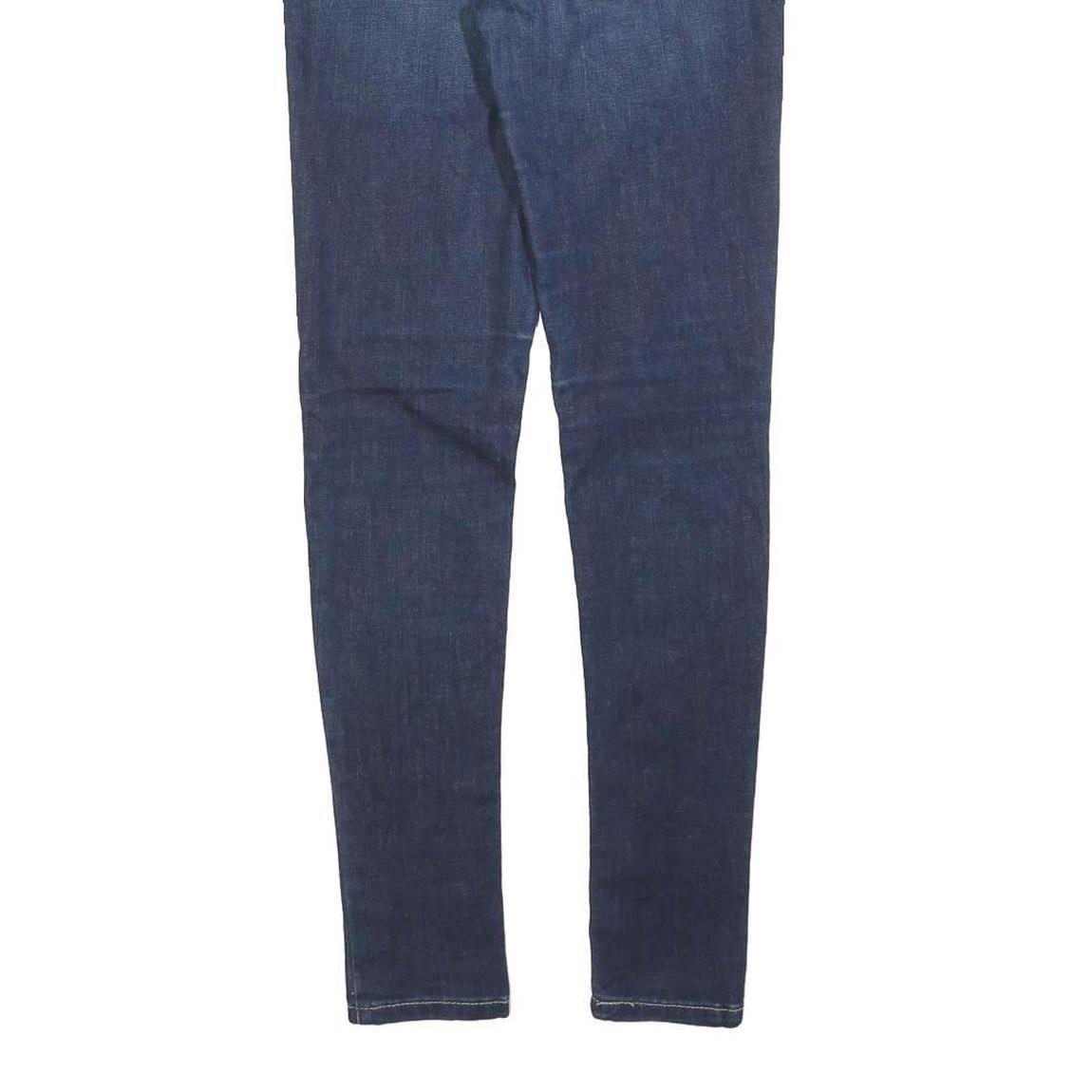 LEVI'S 535 Womens Jeans Blue Slim Skinny Denim Medium W24 L29 Stretch Zip