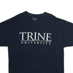 CHAMPION Trine University Mens T-Shirt Blue L
