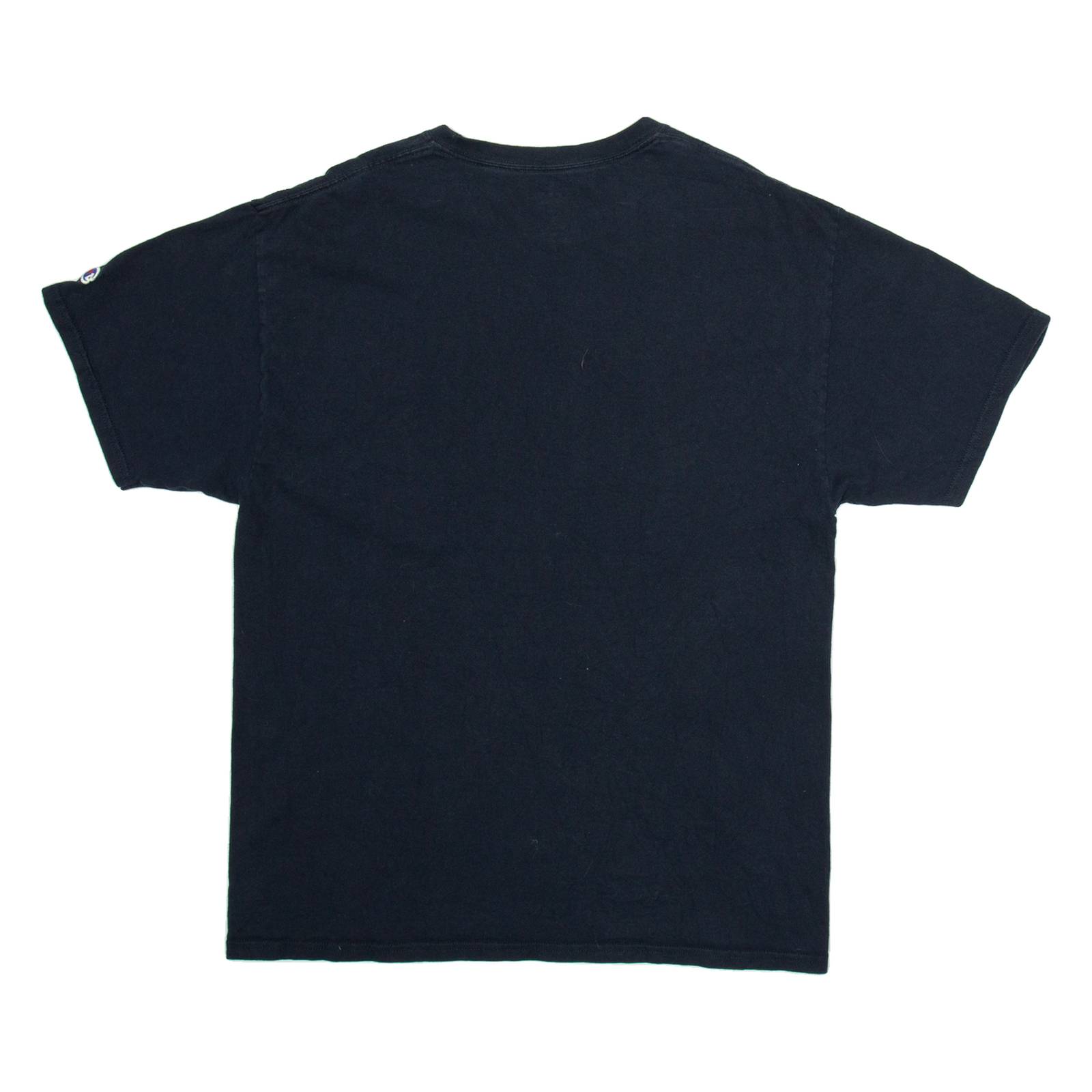 CHAMPION Trine University Mens T-Shirt Blue L