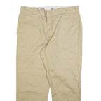 DICKIES Mens Trousers Beige Regular Straight W38 L30