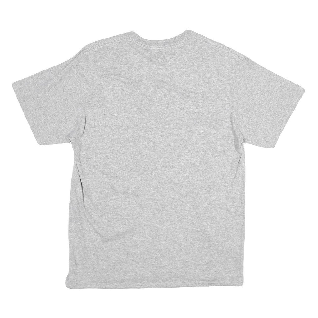 NFL Mens Grey Steelers Football Graphic T-Shirt L Short Sleeve Crew Neck
