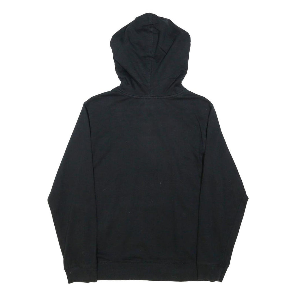 CHAMPION Womens Black Hoodie XXS Cotton Blend Pullover Lightweight Casual