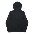 CHAMPION Womens Black Hoodie XXS Cotton Blend Pullover Lightweight Casual
