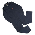 DICKIES Mens Navy Blue Cotton Blend Regular Fit Dungarees L W38 L28 Workwear